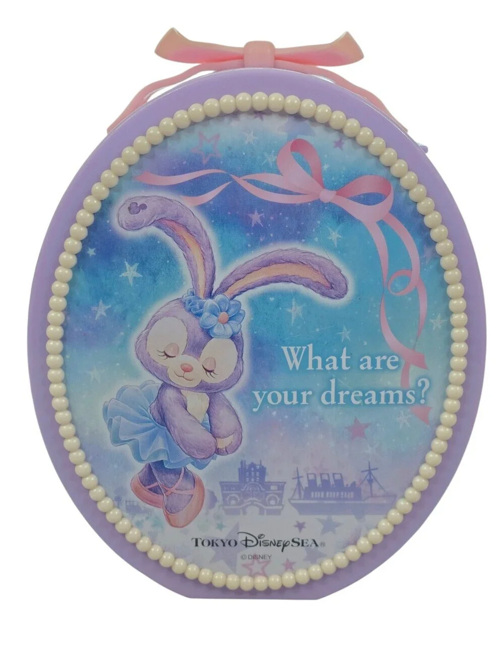 Tokyo Disney Sea Stella Lou Popcorn Bucket Crossbody Bunny Duffy Kawaii Collect
